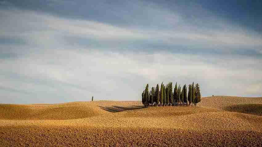 A landscape of Tuscany, the best region in Italy to learn Italian A landscape of Tuscany, the best region in Italy to learn Italian